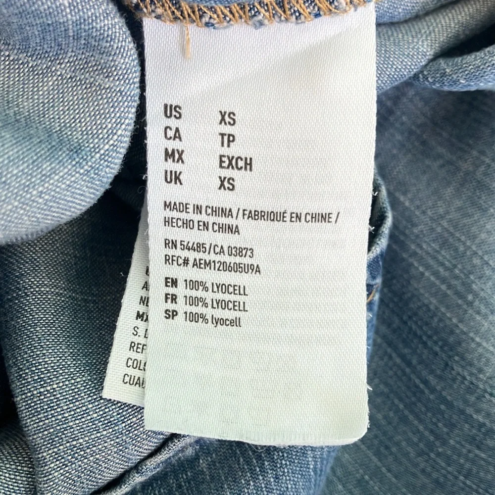 American Eagle Outfitters Blue Denim Dress - Picture 10 of 11